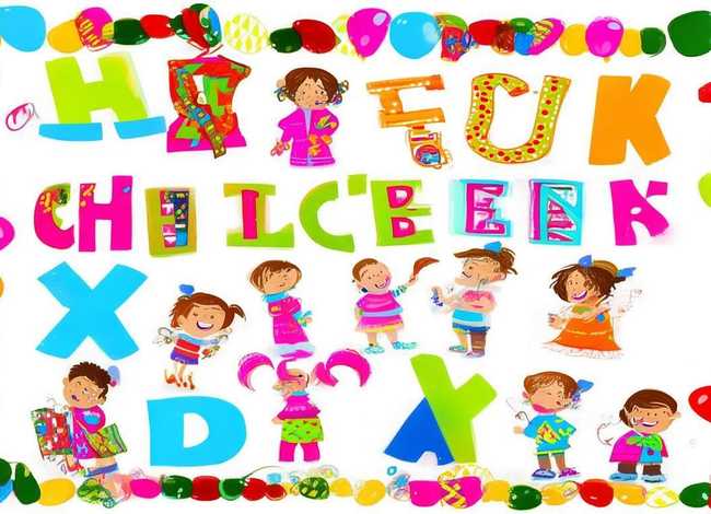 六一儿童英文手抄报简单 - 六一儿童英文手抄报简单漂亮