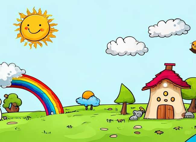 儿童自制绘本故事6张单图（幼儿自制绘本故事6张简单图）