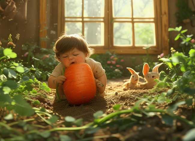 儿童睡前故事拔萝卜（拔萝卜故事睡前故事）