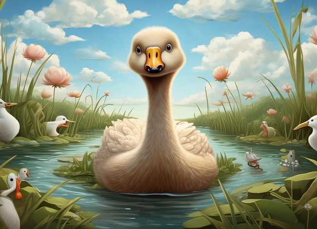 儿童绘本丑小鸭的故事 - 绘本故事丑小鸭的故事