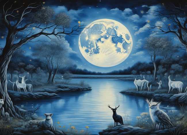 月亮故事传说 - 月亮传说与故事