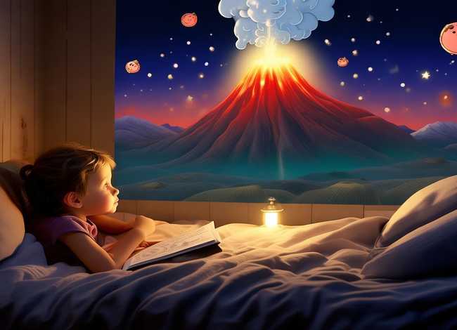 火山爆发的儿童简短故事（关于火山爆发的睡前故事）