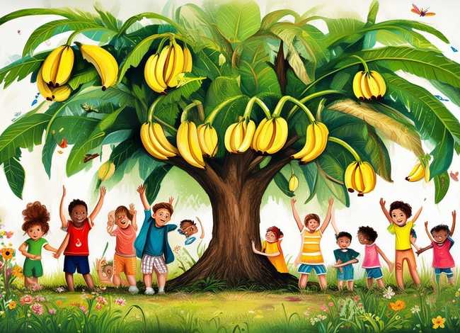 关于香蕉树的儿童故事 关于香蕉的幼儿故事