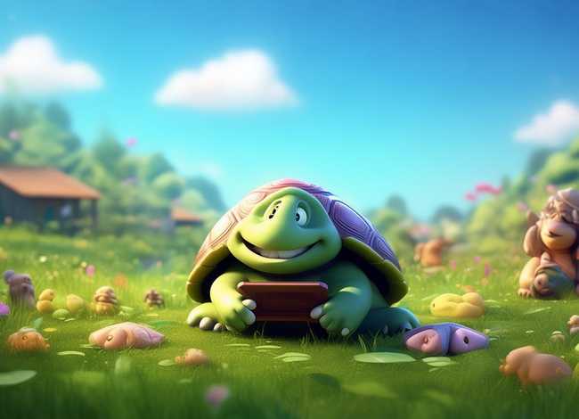 幼儿故事聪明的乌龟视频；幼儿故事聪明的乌龟视频播放