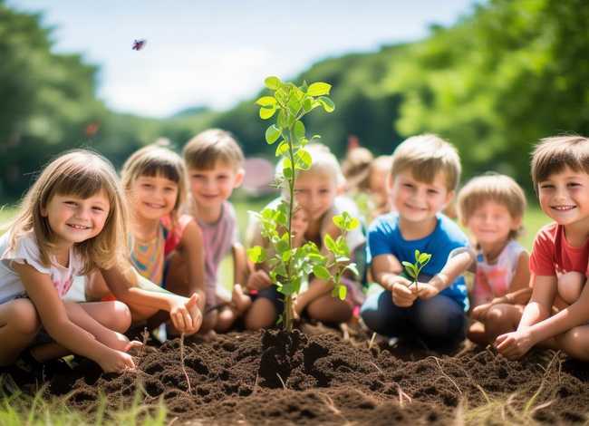 植树儿童看图讲故事(儿童植树看图写话) 植树儿童看图讲故事(儿童植树看图写话)