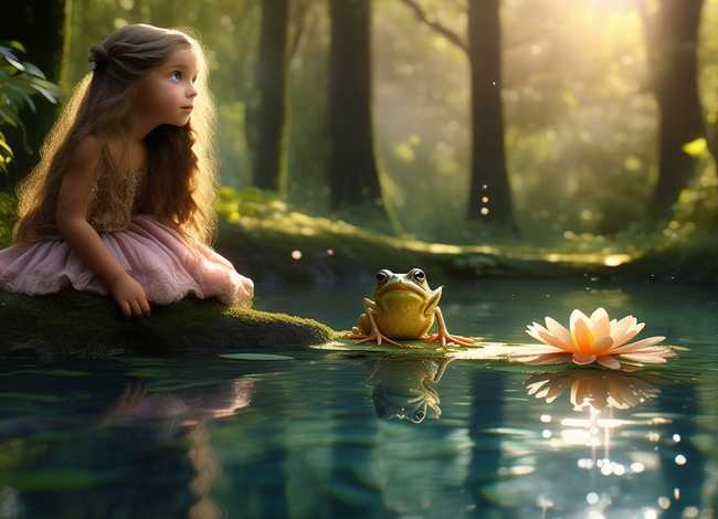 儿童经典故事青蛙王子的故事 - 《青蛙王子》的儿童故事