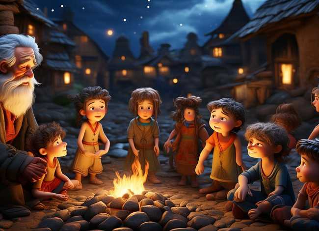 儿童生活故事来源于民间故事；幼儿生活故事来源于民间故事