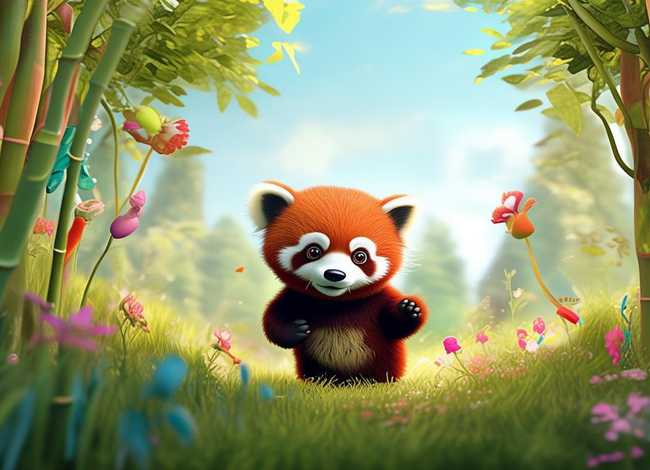 小熊猫的故事儿童版；小熊猫的幼儿故事