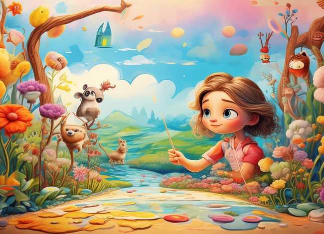 儿童美术故事集、少儿美术故事