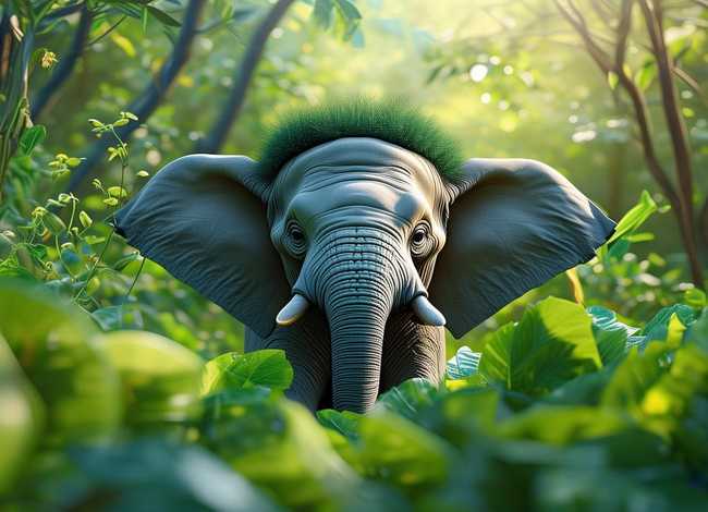 幼儿故事大象；幼儿故事大象躲在哪儿