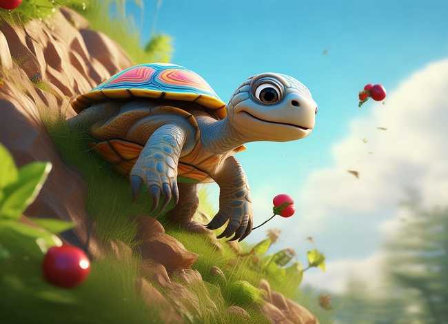 勇敢的小乌龟故事 - 勇敢的小乌龟故事表演完整版