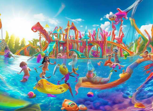 儿童故事水上乐园，水上乐园绘本故事