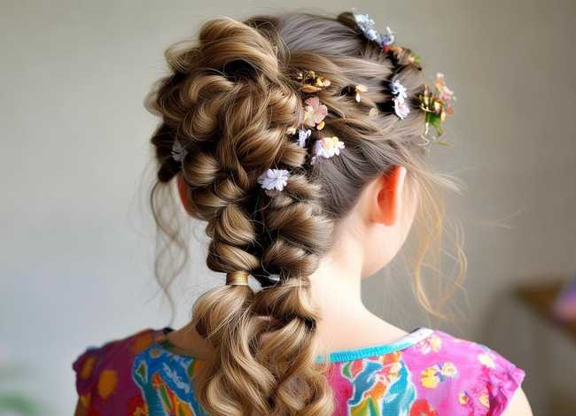 女孩参加故事大赛的发型、女孩参加故事大赛的发型怎么扎