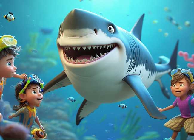 儿童大鲨鱼的故事（幼儿大鲨鱼的故事）