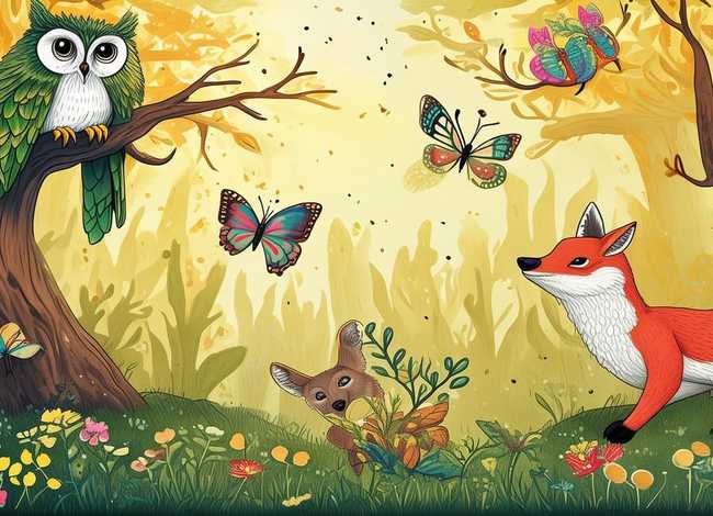 动物童话故事图可以怎么画、动物故事的画怎么画