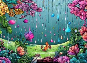 春雨 绘本 春雨的颜色绘本