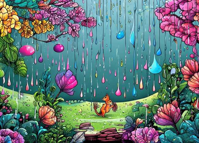 春雨 绘本 春雨的颜色绘本 春雨 绘本 春雨的颜色绘本