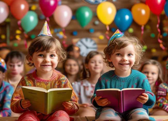 六一儿童节讲故事两人组，六一节目讲故事