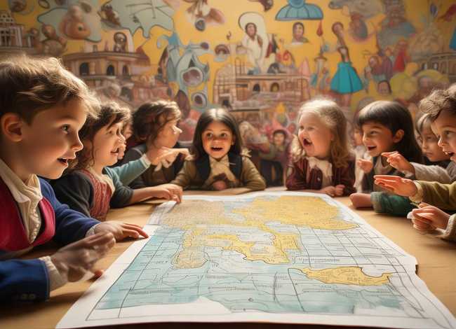 儿童历史故事图片，儿童版历史故事图片