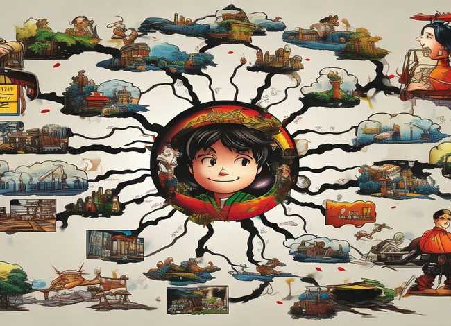 小兵张嘎故事思维导图 小兵张嘎故事情节思维导图