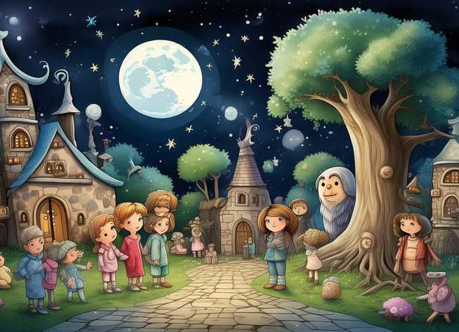 月亮故事儿童，幼儿月亮故事大全