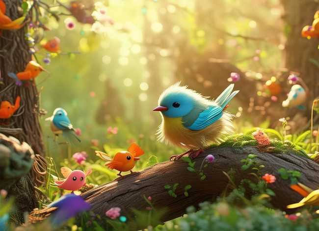 儿童故事小鸟、小鸟幼儿故事大全