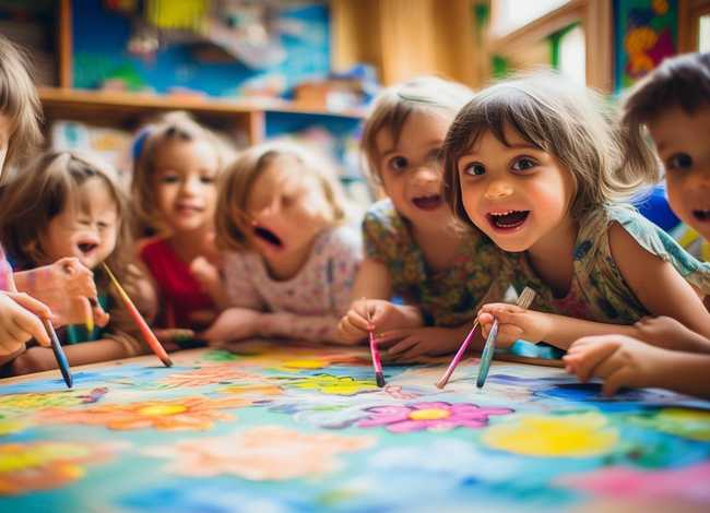 儿童画画故事会，幼儿画画故事