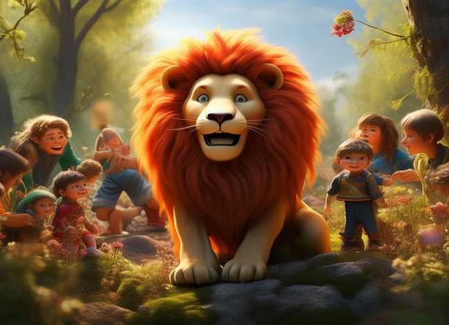 关于狮子的故事儿童故事，关于狮子的故事儿童