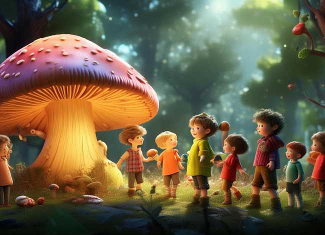 蘑菇故事儿童（蘑菇幼儿故事）