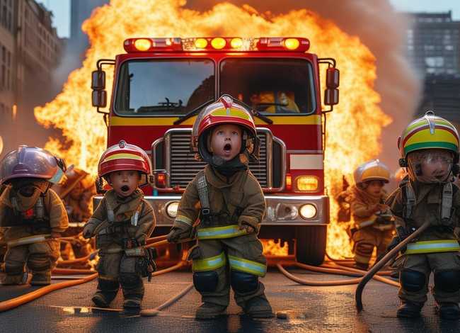 消防灭火的儿童故事 关于消防队灭火的故事