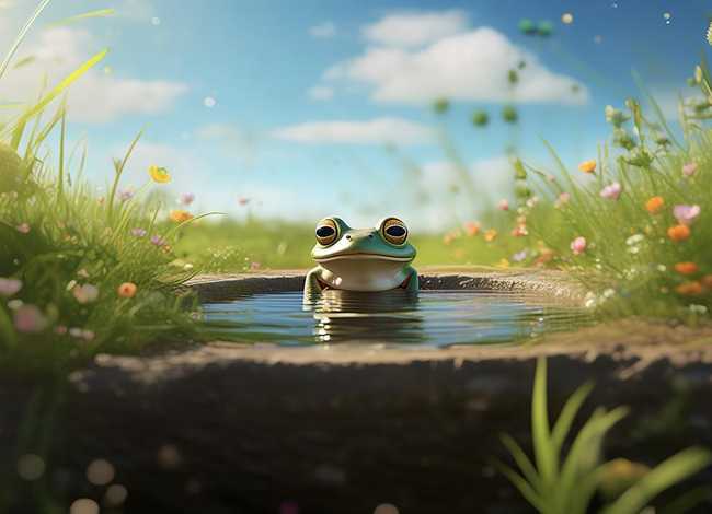 儿童经典成语故事井底之蛙（幼儿成语故事井底之蛙）