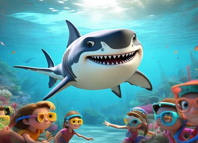 儿童大鲨鱼的故事（幼儿大鲨鱼的故事）