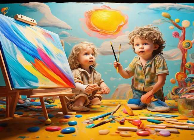 达芬奇儿童作品 - 达芬奇儿童作品图片