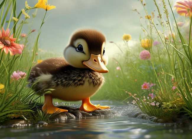 儿童童话故事表演丑小鸭；幼儿童话丑小鸭