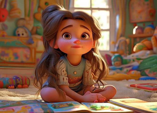 女孩儿童故事6-12岁（小女孩的幼儿故事）