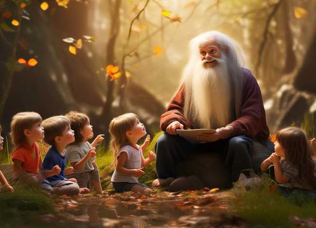 46岁儿童成语故事图片，4-6岁成语故事