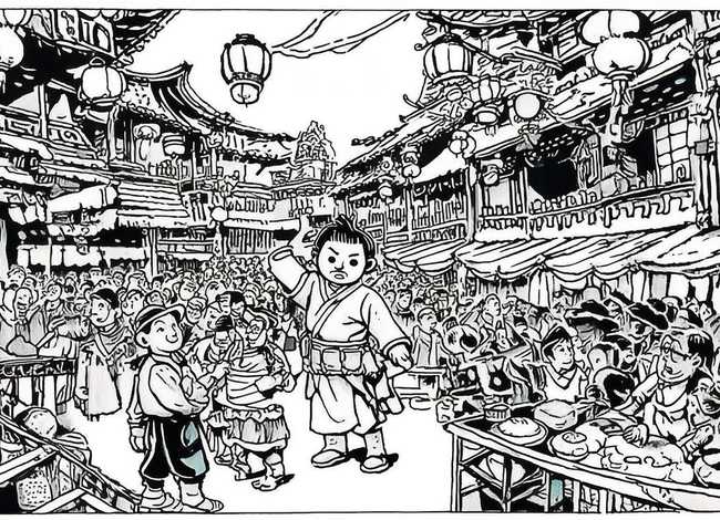 连环画 故事 连环画 故事10张手绘