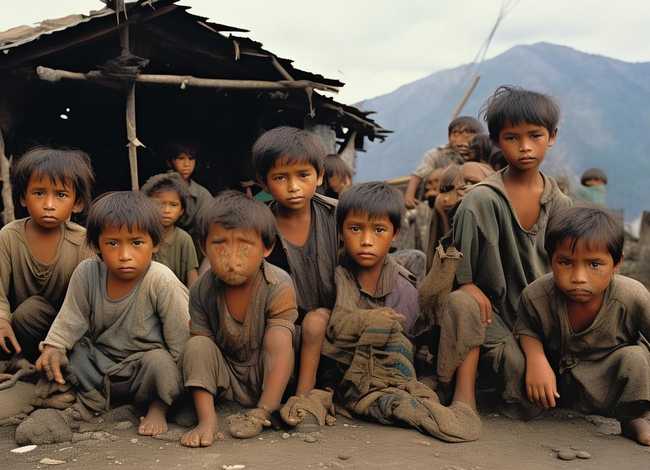 山区儿童贫困生活照片 - 山区儿童贫困生活照片大全