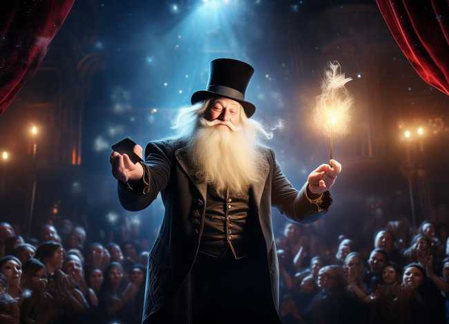 魔术师的故事，魔术师的故事作者