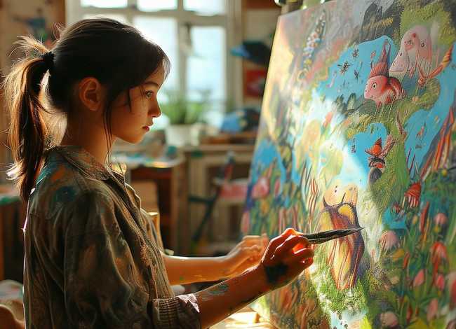 画家 小故事(画家小故事读后感) 画家 小故事(画家小故事读后感)