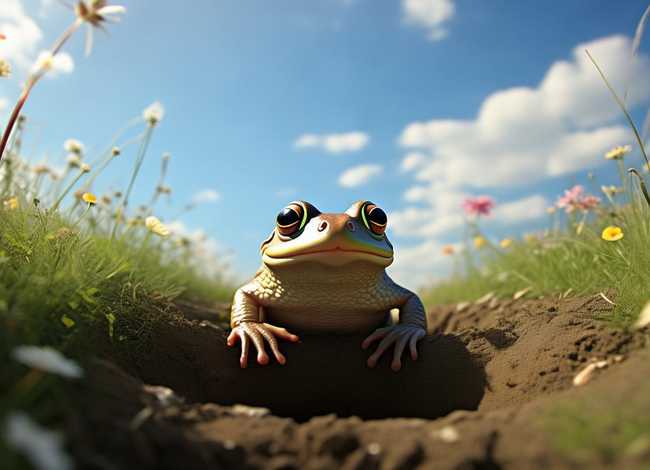 坐井观天的故事文字（坐井观天的故事文字内容）