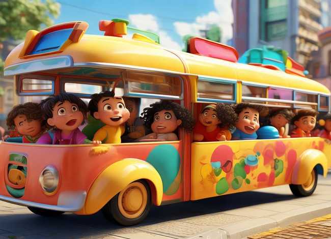 公交车儿童故事，关于公交车的幼儿故事