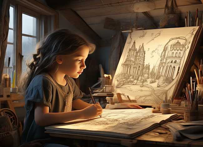 怎么画故事啊，怎么画故事啊图片