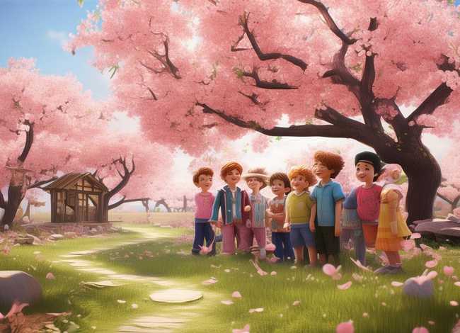 桃花的故事幼儿园，幼儿园关于桃花的故事