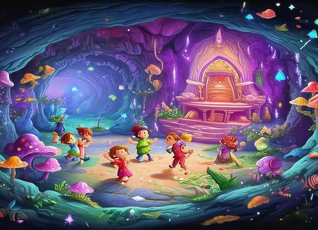 儿童故事地下王国、地下王国的故事