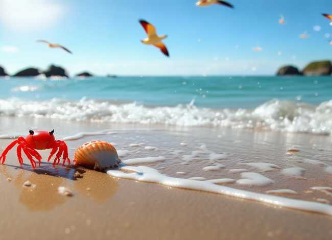 小螃蟹的故事简短，小螃蟹的故事简短50字