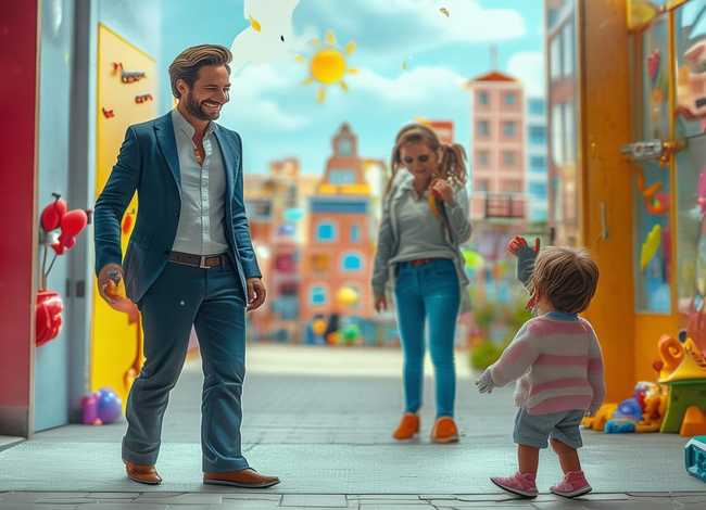 儿童故事爸爸妈妈去上班；爸爸妈妈去上班我去幼儿园故事