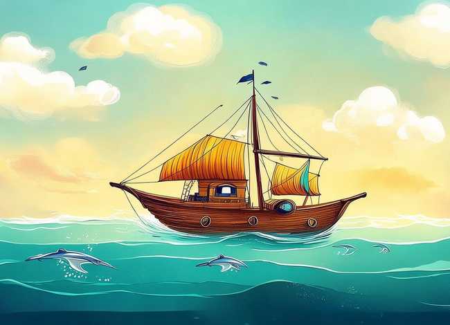 关于船的故事绘本（关于船的故事绘本图片）