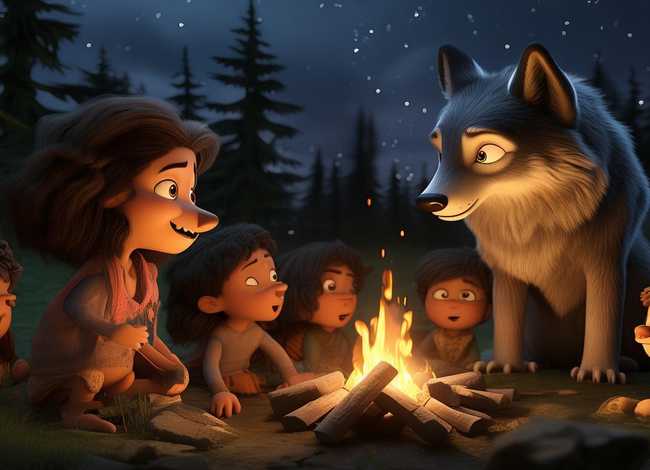 狼的故事幼儿 - 有关狼的故事幼儿故事