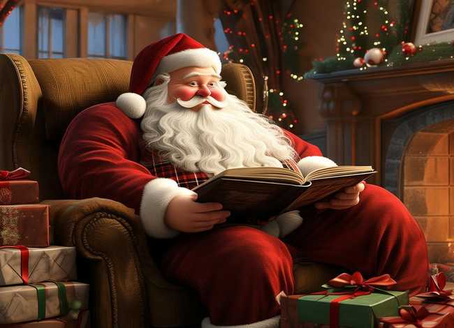 圣诞老人故事书、圣诞老人的故事书
